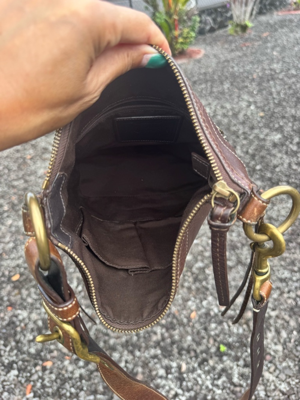 Coach 2006 Soho Legacy Vintage Brown Leather Crossbody Bag Style 10398 - Picture 13 of 15